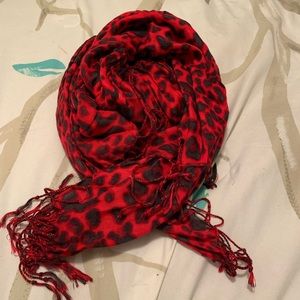 Cheetah Print Liz Claiborne Scarf